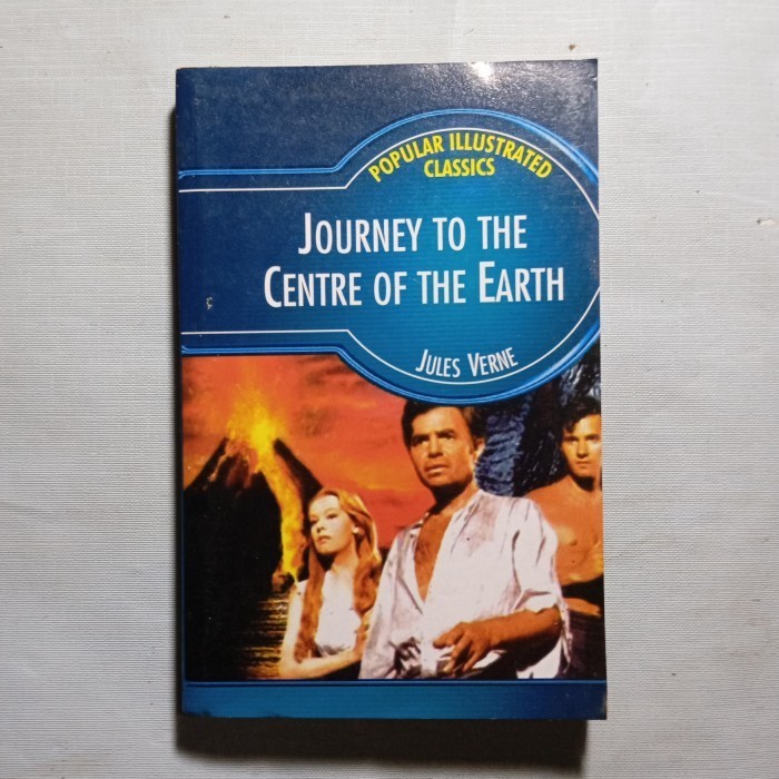 Buku import journey to the center of the earth by Jules verne