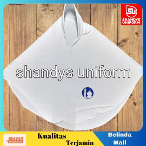 

⭐COD⭐ MURAH Jilbab al azhar / jilbab sekolah warna putih tanggung, Putih