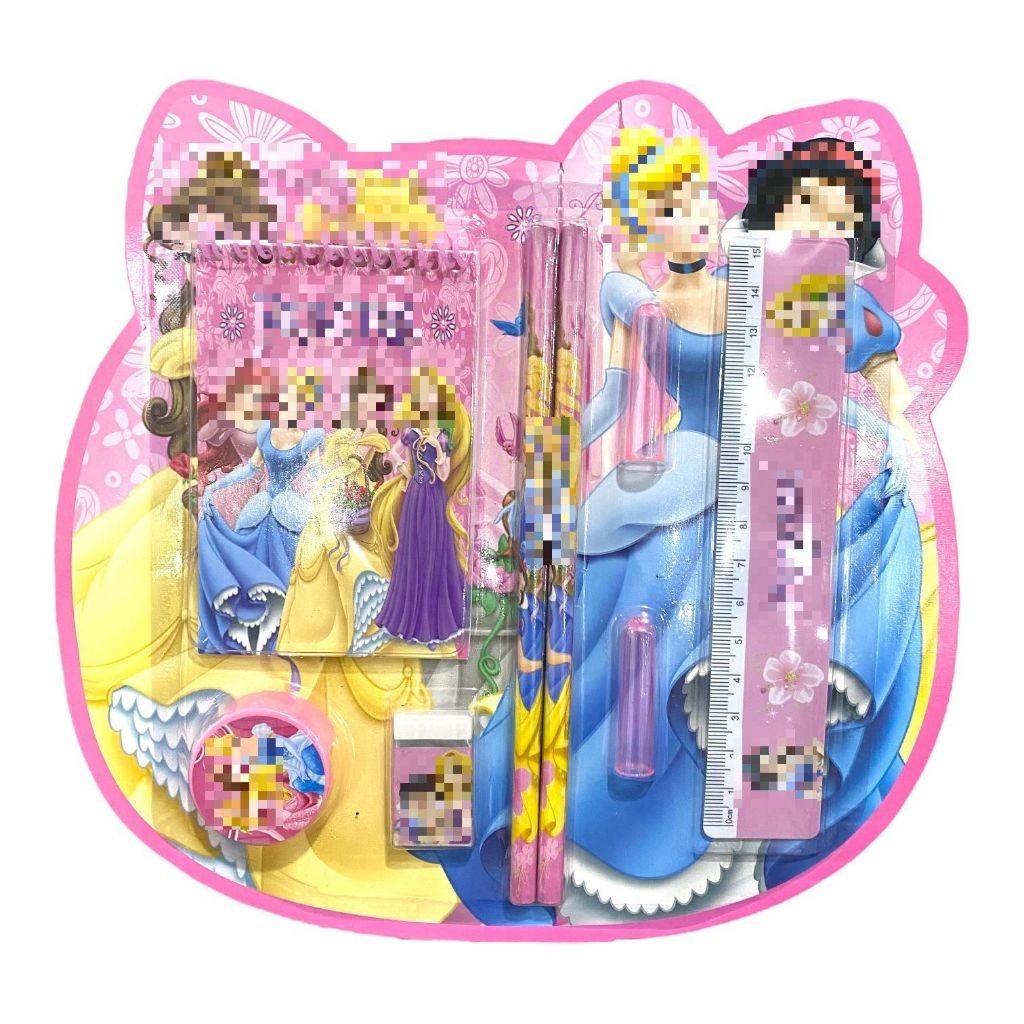 

YMB Alat Tulis Set 8IN1 Stationery Set Lucu Karakter Kartun Perlengkapan Alat Tulis Sekolah Anak-Anak TK Souvenir Ulang Tahun Anak Alat Tulis 8 IN 1 Karakter