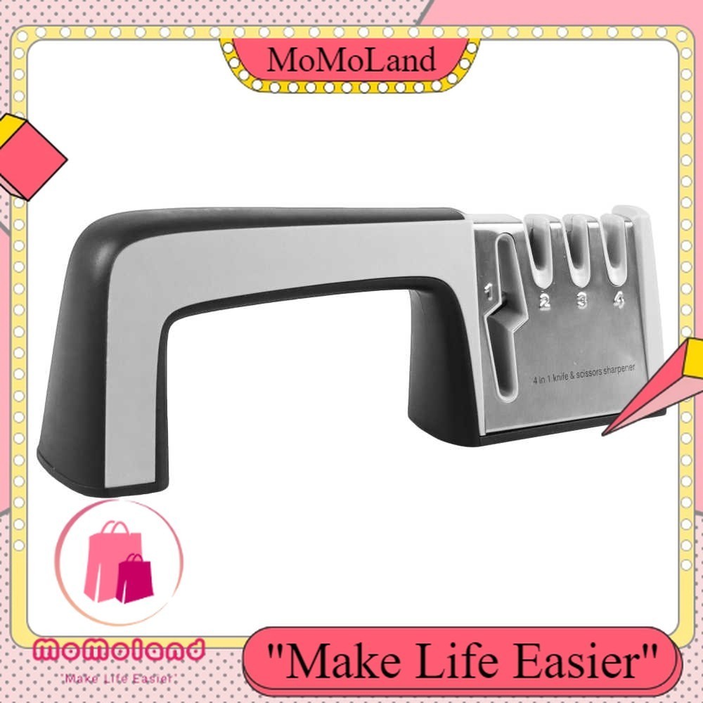 >>MoMoLand<< KNIFEZER Pengasah Pisau Diamond Sharpening Wetstone 4 Stages - MY311