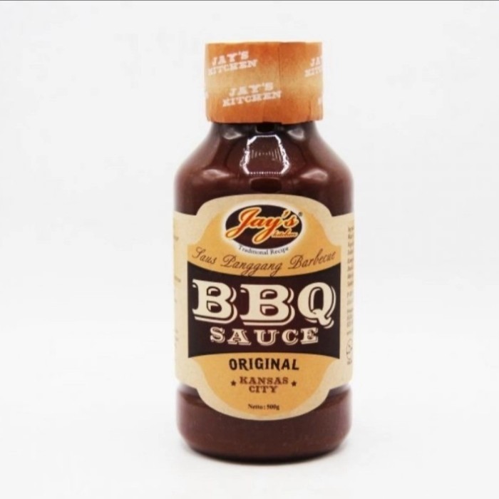 

JAYS JAY'S KITCHEN BBQ SAUCE ORIGINAL 500 gr / BUMBU BBQ GRILLED STEAK
