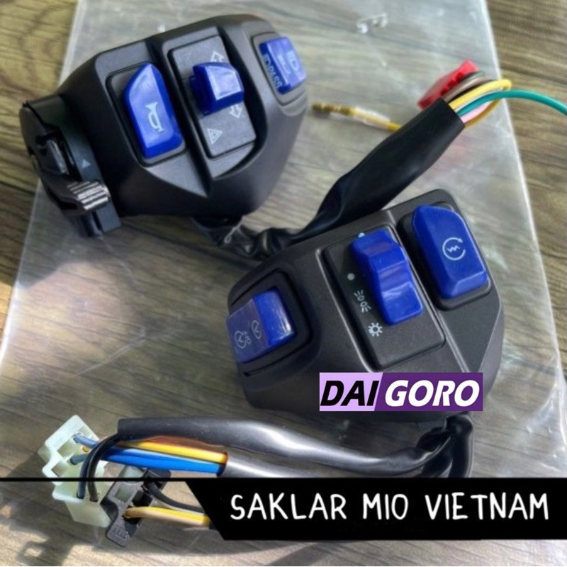 Saklar Set Mio Aerox Kiri Kanan Plus Engine Saklar Vietnam All Mio Aerox New Old Kualitas Mantap
