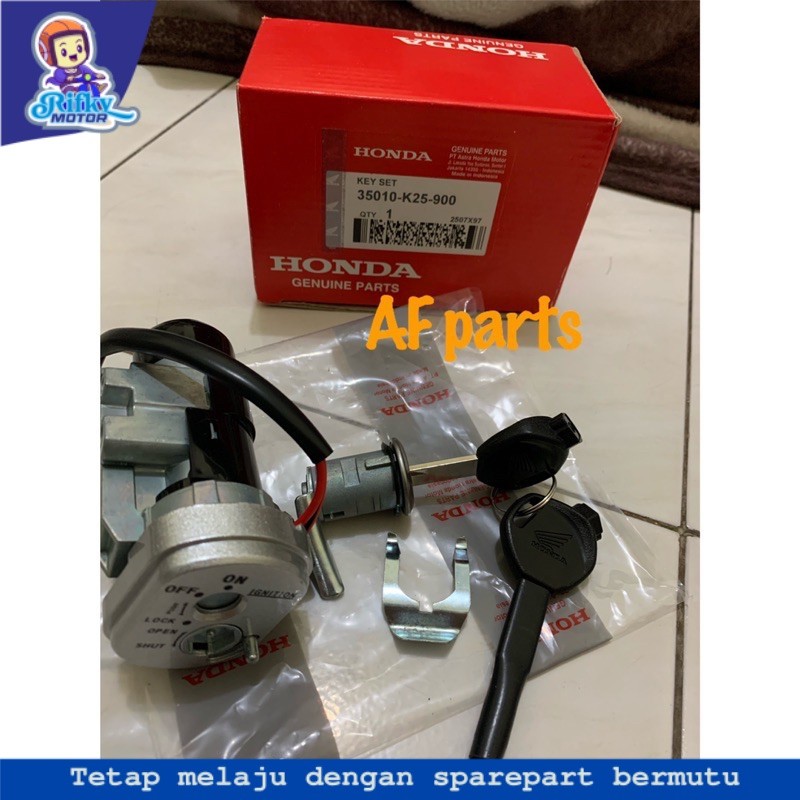 kunci kontak set + kunci jok Beat fi, beat new 2013-2014 K25 beat fi stater kasar