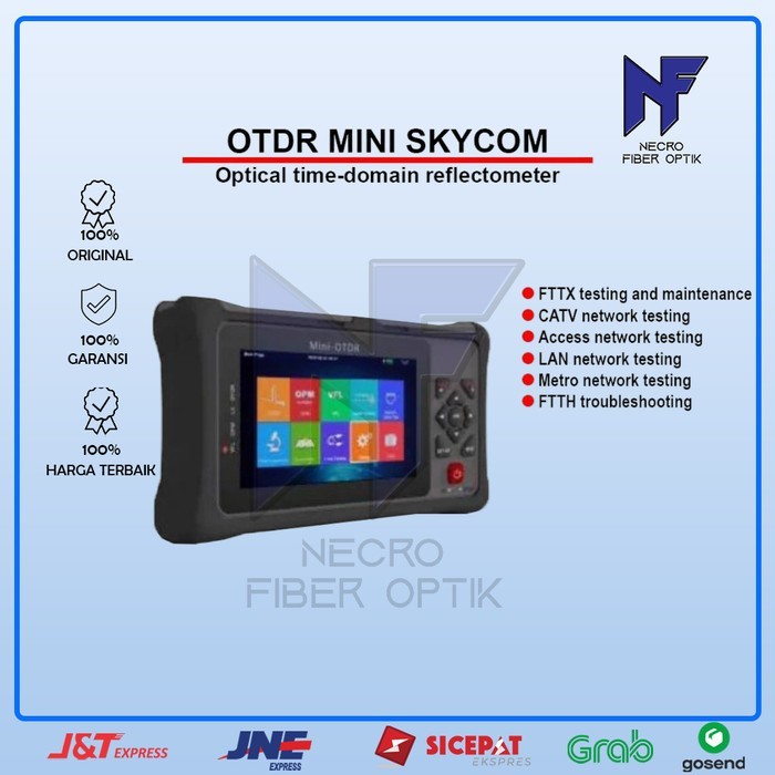 OTDR Skycom/Otdr Mini/Smart Otdr/OTDR Skycom Fiber Optik FTTH