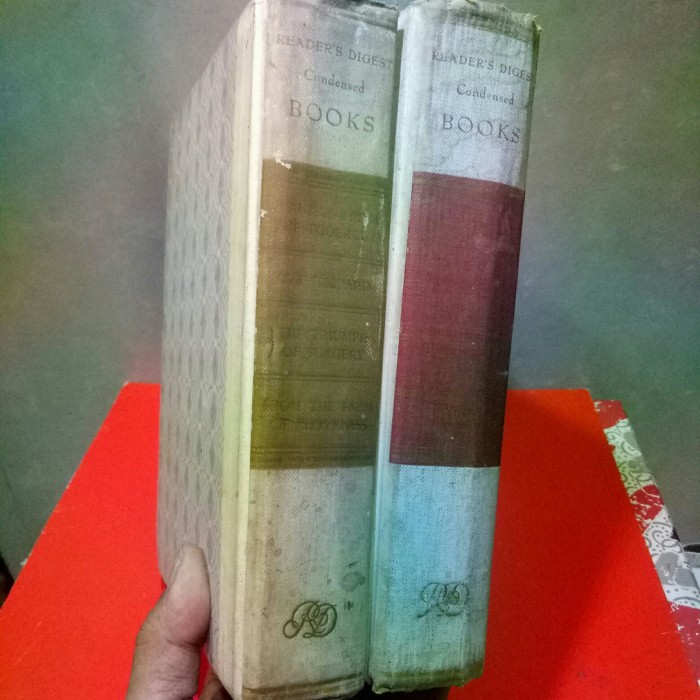 (English) READER'S DIGEST CONDENSED BOOKS (Paket 2buku)