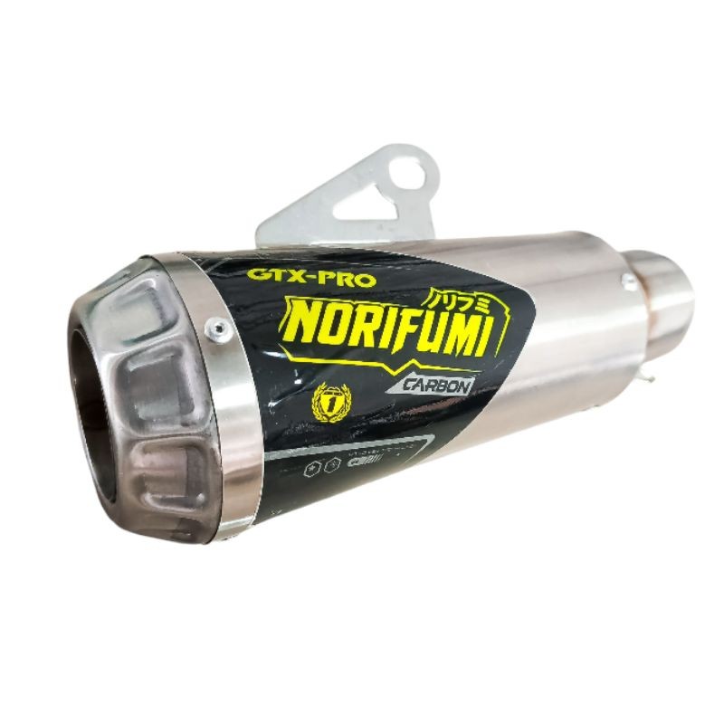 silencer knalpot Racing Norifumi Gtx inlet 50 all bebek masuk