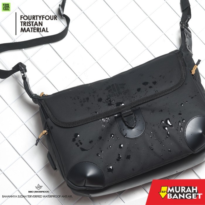 tas selempang pria kekinian FOURTYFOUR TRISTAN - Tas Selempang Pria Waterproof - Slingbag Anti Air -