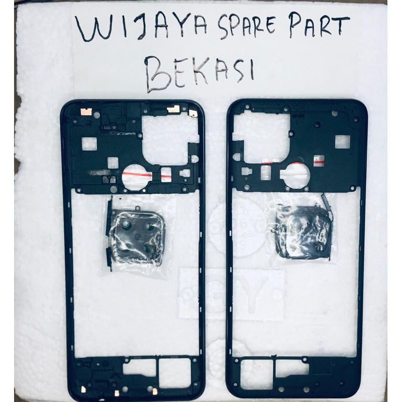 TULANG FRAME/BEZEL OPPO A15/A15S BLACK