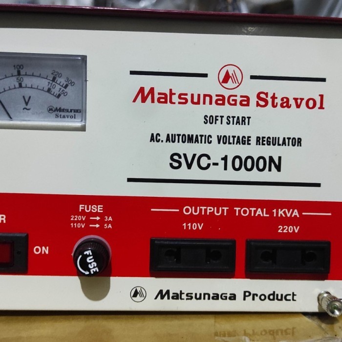 MATSUNAGA STABILIZER 1000 WATT STAVOL
