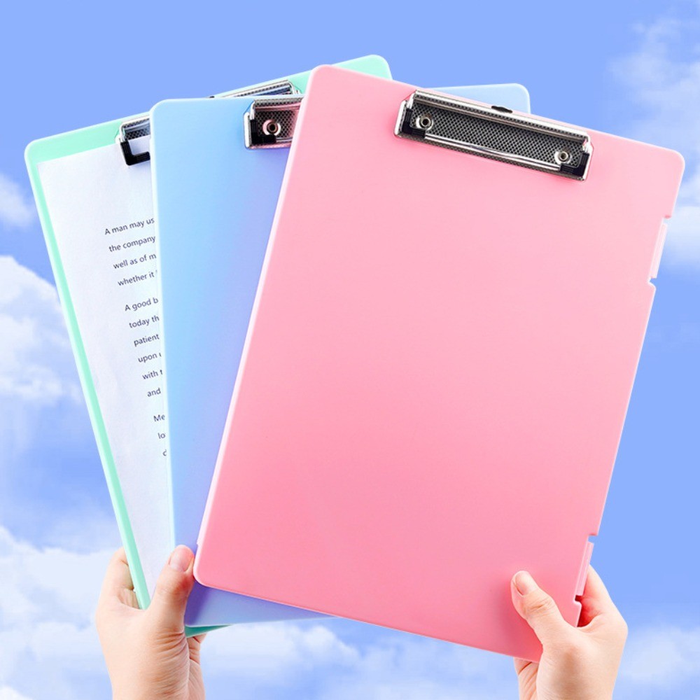 

A4 Multi-functional File Folder Desktop Test Paper Organizer Office Document Board Folder Storage Box Writing Board Office