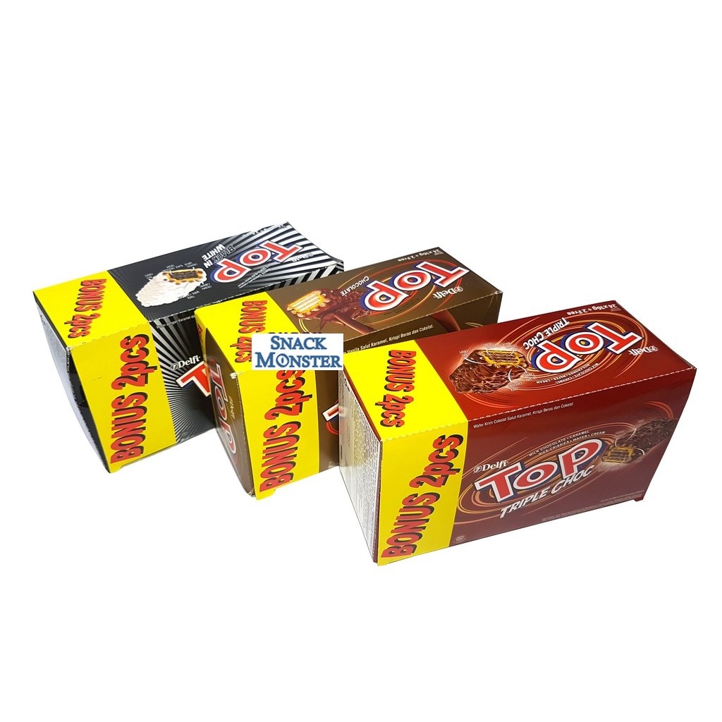 

Delfi TOP Wafer JUMBO - Netto 24 pcs x 9 gr pusat grosir jajn