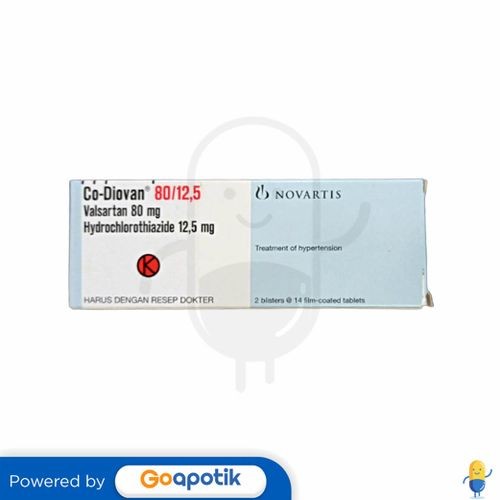Co-Diovan 80/12.5 Mg Box 28 Tablet