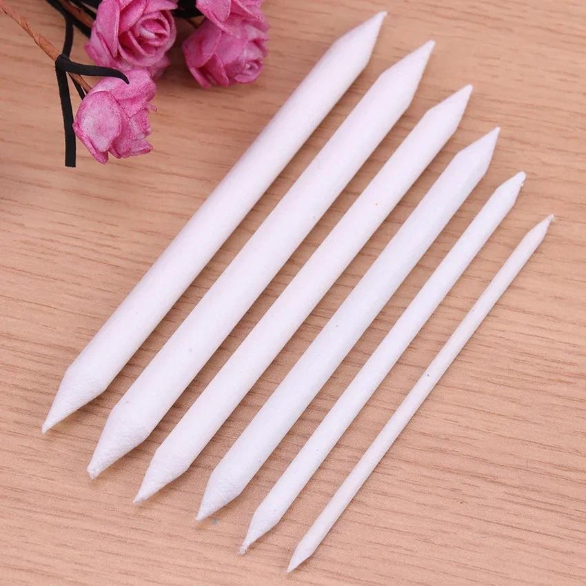 

3PCS Blending Smudge Stump Stick Tortillon Sketch Art White Drawing Pen Tool Rice Paper Art Supplies