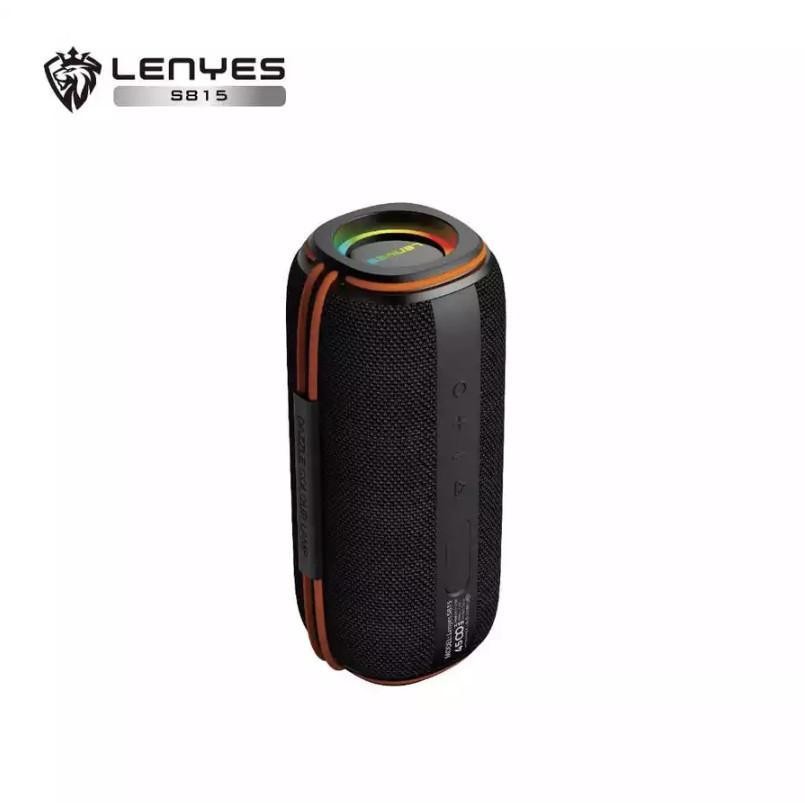 LENYES S815 Speaker Bluetooth 5.3 Portable TWS IPX6 Stereo Bass 30W Hifi  Portable