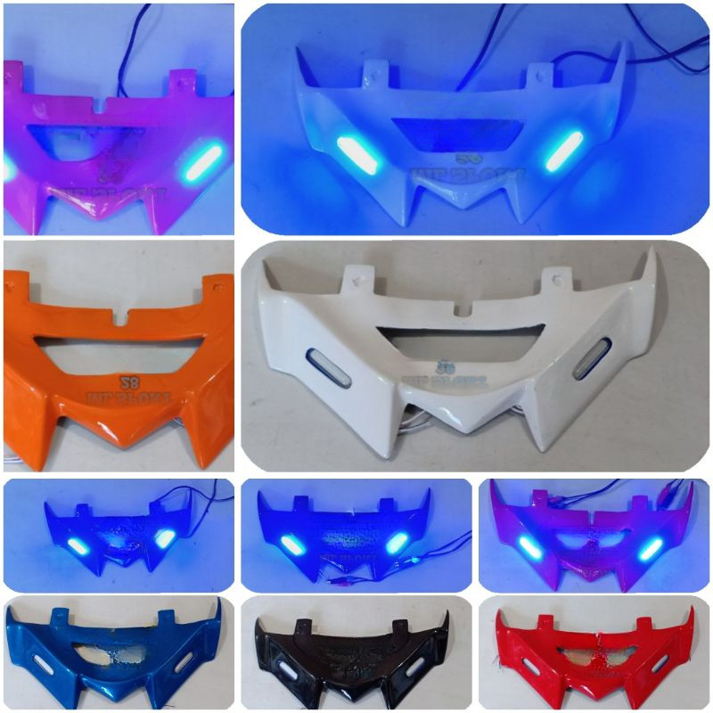 winglet plus lampu LED Honda Beat FIi 2013 beat FI 2014 beat FI 2015