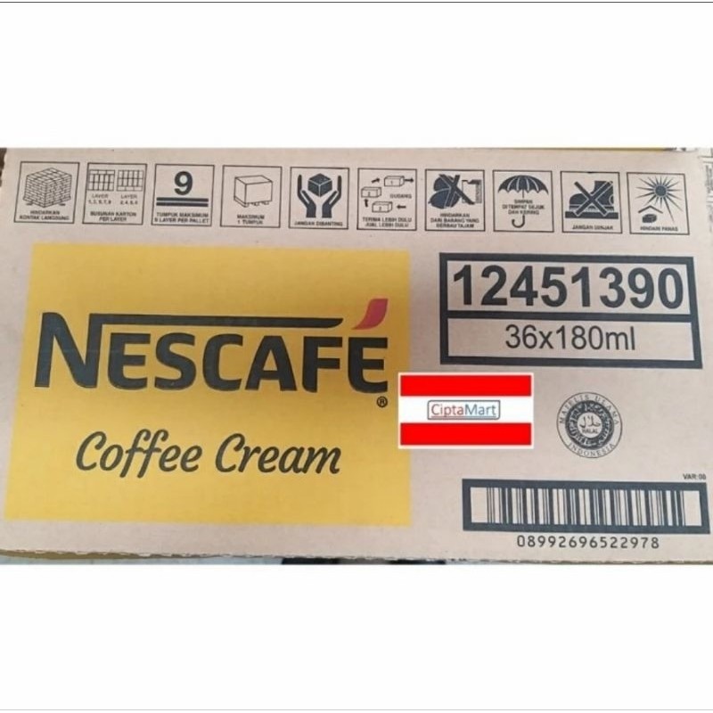

Nescafe Coffee Cream 36 X 180 ml pusat grosir murah meriah