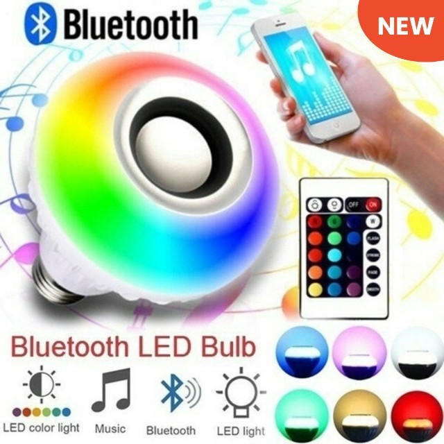 LAMPU SPEAKER/ LAMPU WARNA WARNI DENGAN REMOT MURAH TERMURAH