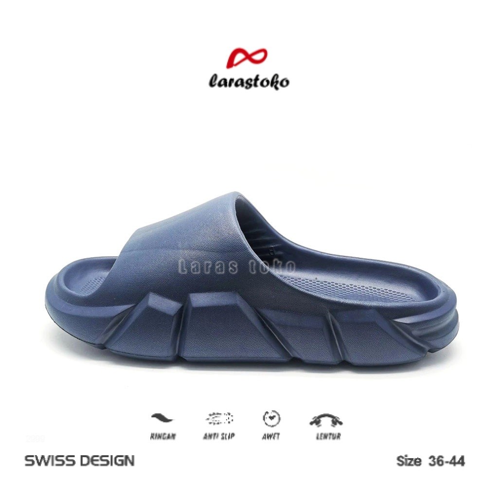 Sendal Cowok Slop Pria Eva Abu Navy Sandal Keren Kekinian Zero Rock Shoes 2025 2026 Semeru Adis Yeez