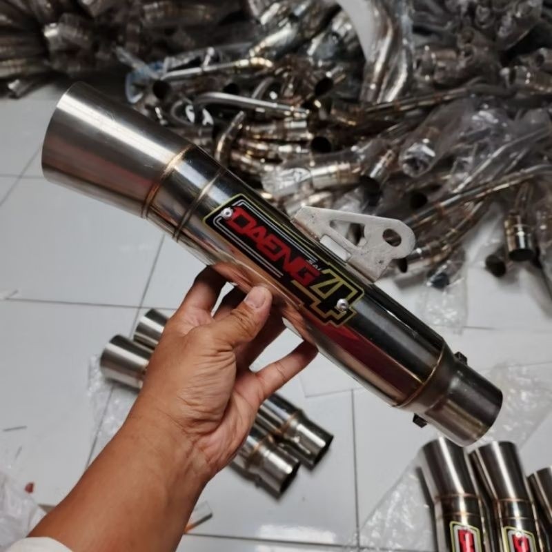 Daeng Sai4 OPEN TUBE type Rusi_TC125 150 175skygo bajaj Tmx 125 155pinoy euro 125 150vperman raider 