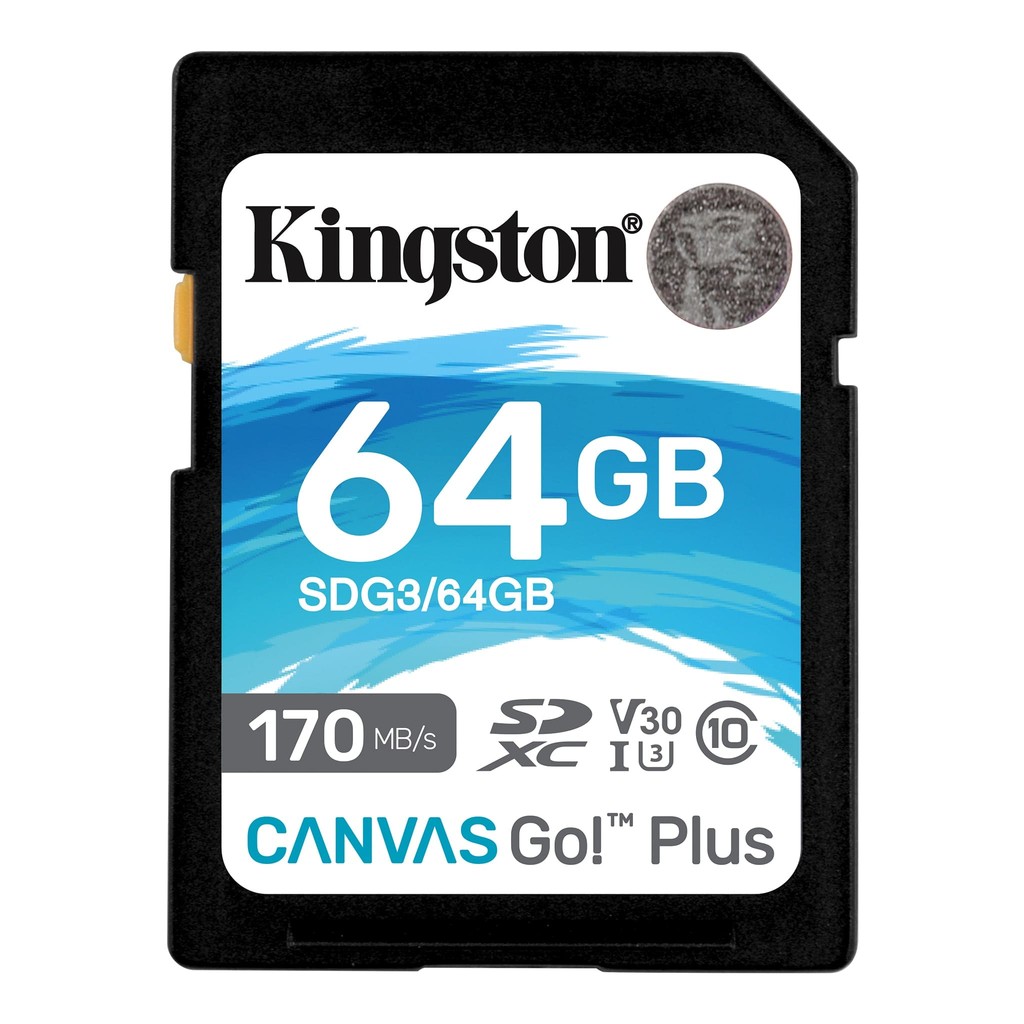 Kingston High Speed 4K SD Card 64GB 128GB 256GB 512GB Memory Card Up to 170MB/s Read V30 U3 Flash Ca