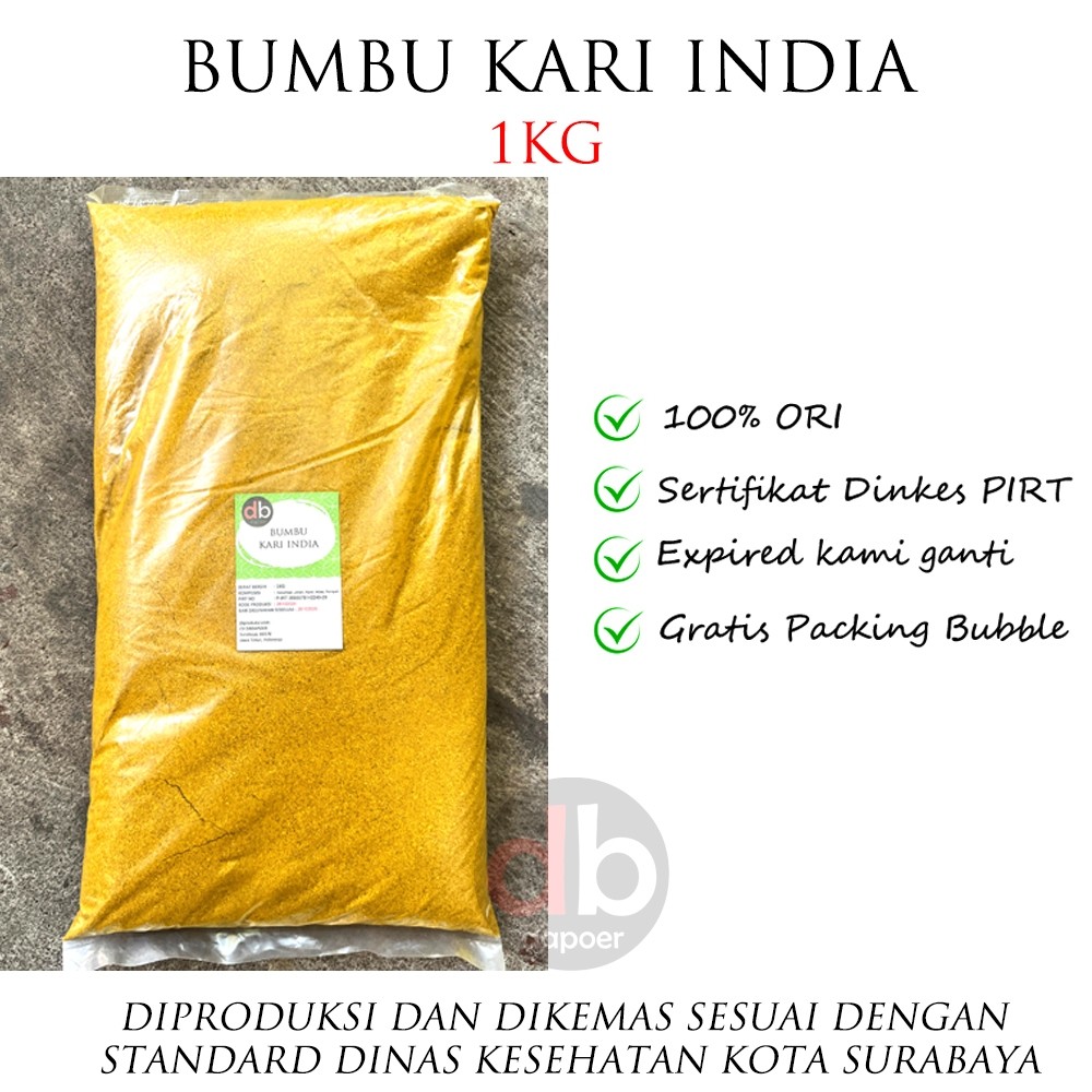 

Cahayadstore Bubuk Kari India Curry Indian