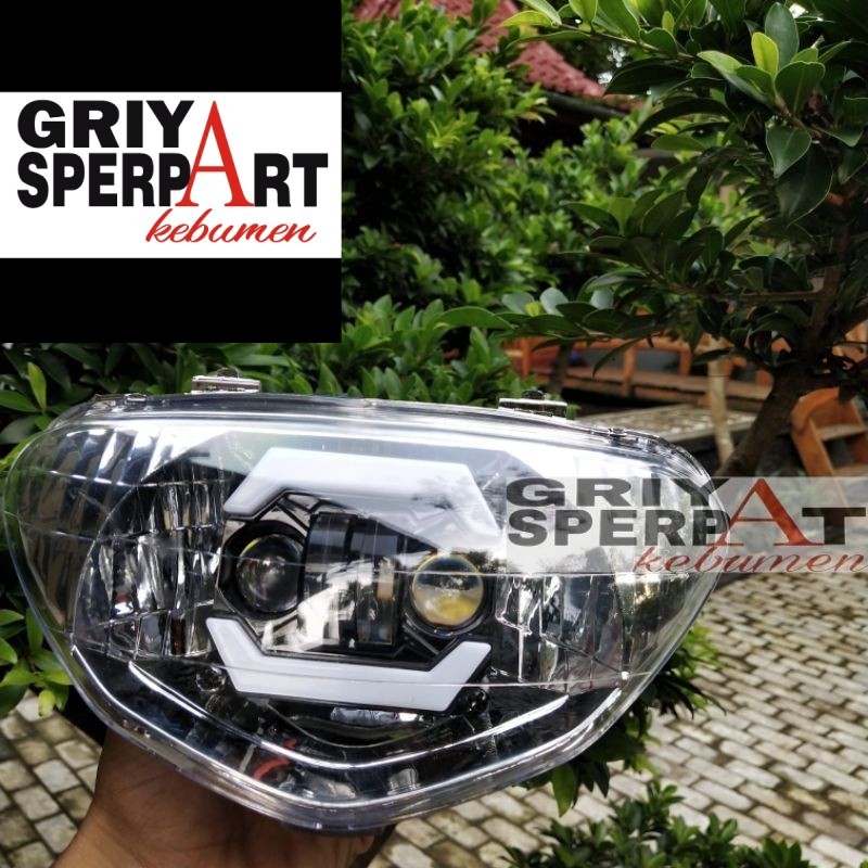 REFLEKTOR LAMPU DEPAN MIO LAMA  MIO SPORTY  LED