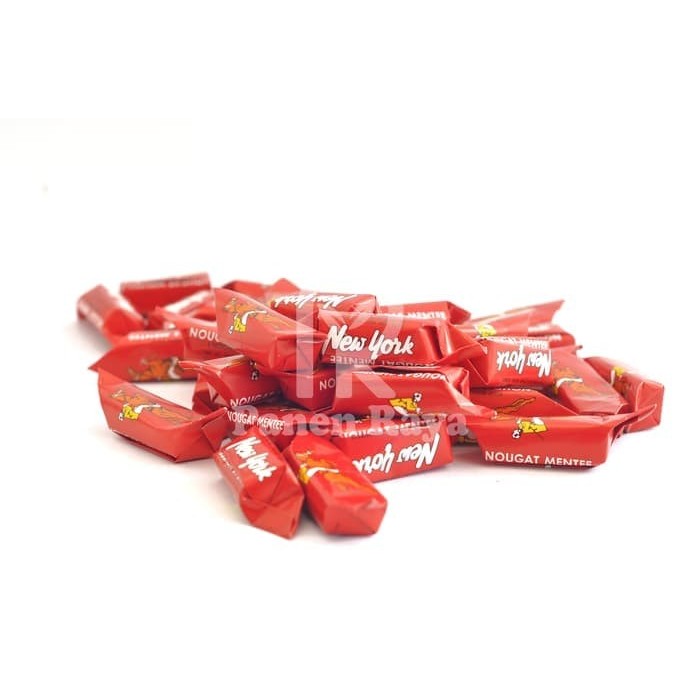 

Permen Susu Nougat Kacang Mete/Mede/Mente New York PR 1KG