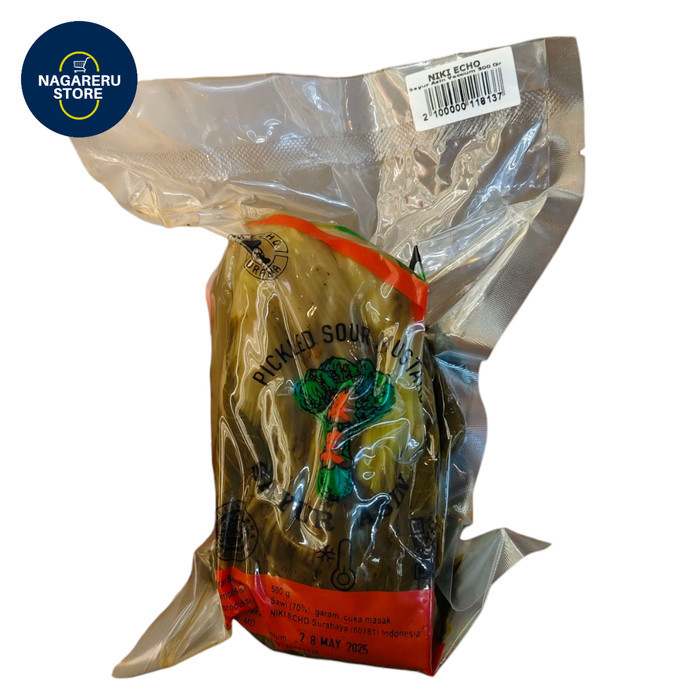 

Niki echo sayur asin vakum 500gr