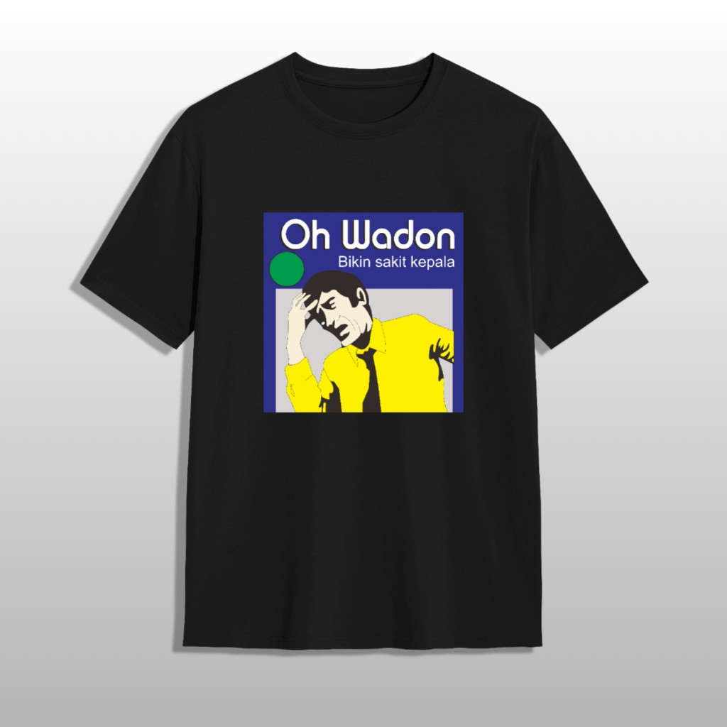Kaos Plesetan Oskadon Oh Wadon (32) Katun Combed