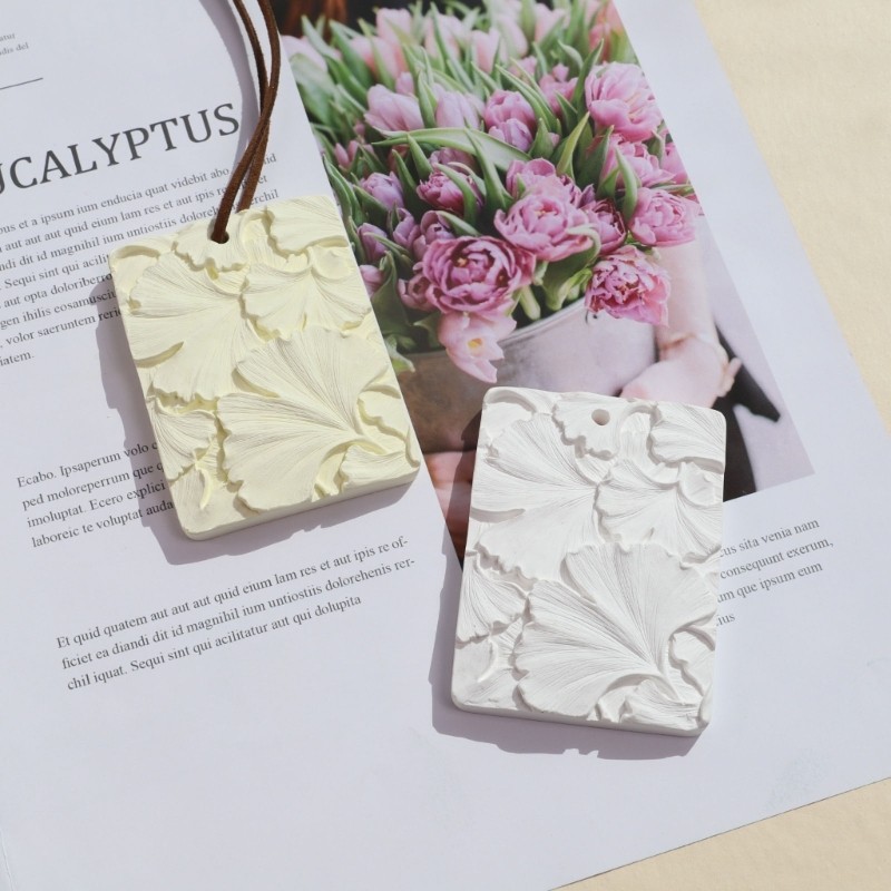 

Flower Leaf DIY Aroma Gypsum Plaster Silicon Mould Wedding Decoration Aromatherapy Soap Silicone Mold For Car Pendant Home Decor