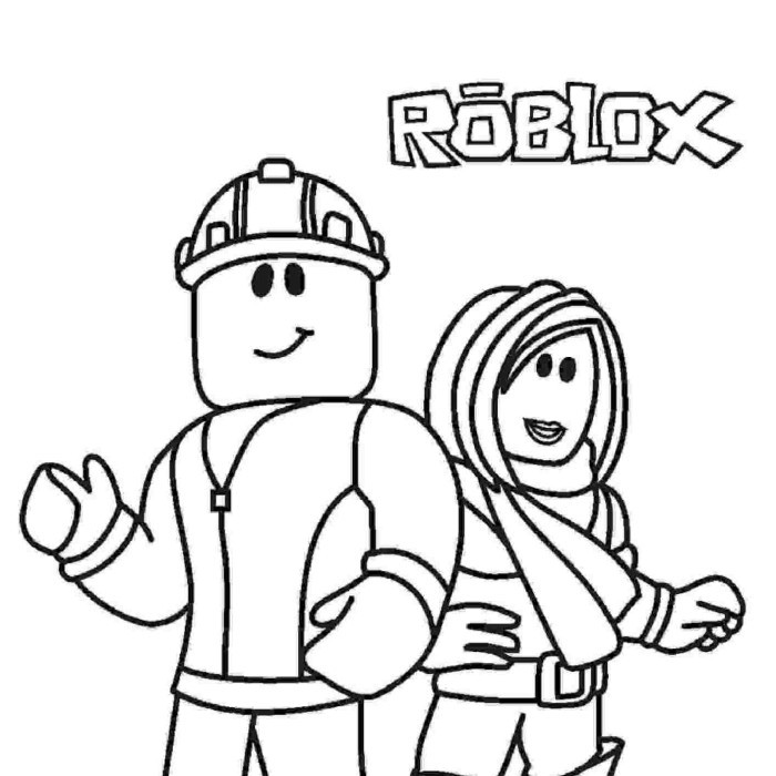 

10 LEMBAR kertas mewarnai, GAMBAR MEWARNAI tema ROBLOX