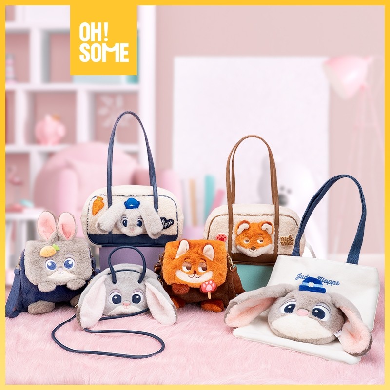 [OHSOME x Disney] - Egradable Disney Zootopia Series Backpack Tas Punggung