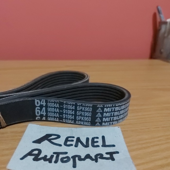 Ready Fan belt Tali kipas Toyota Agya Ayla 1000CC 9004A-91064 6PK 960 COD