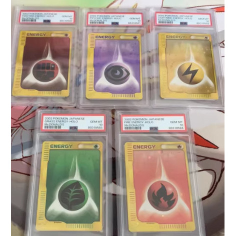 Pokemon Energy Cards PSA 10