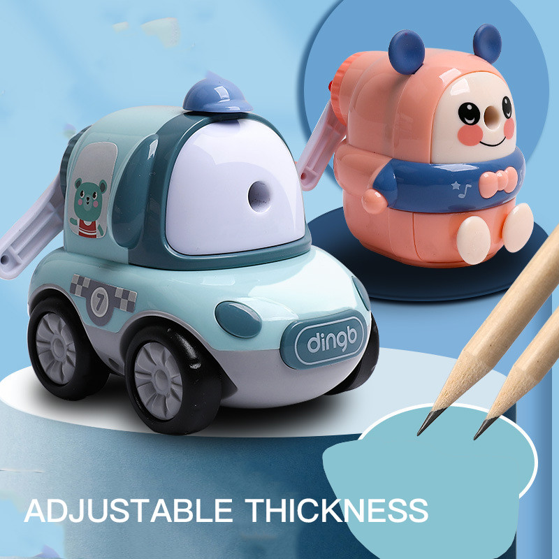 

CHEN LIN Creative Cute Cartoon Hand-cranked Pencil Sharpener Chic Student Stationery Sports Car Model Automatic Pencil Sharpener
