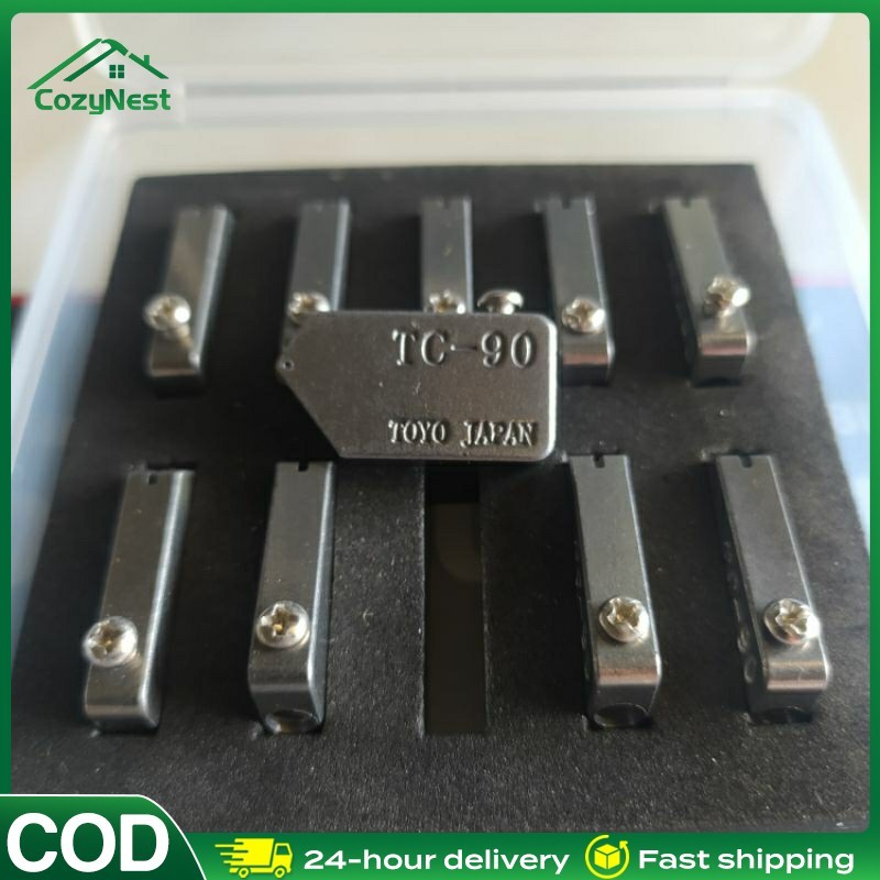 

10pcs Alat pemotong kaca toyo Tc 90 Mata pisau potong kaca alat potong kaca original mata pisau kaca asli made in japan/Mata potong kaca Toyo Tc 90 Alat pemotong kaca pisau potong kaca alat potong kaca keramik