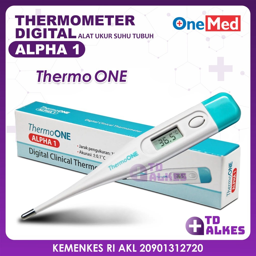 Thermo Alpha 1 One ThermoOne Thermometer Termometer Digital Alpha1