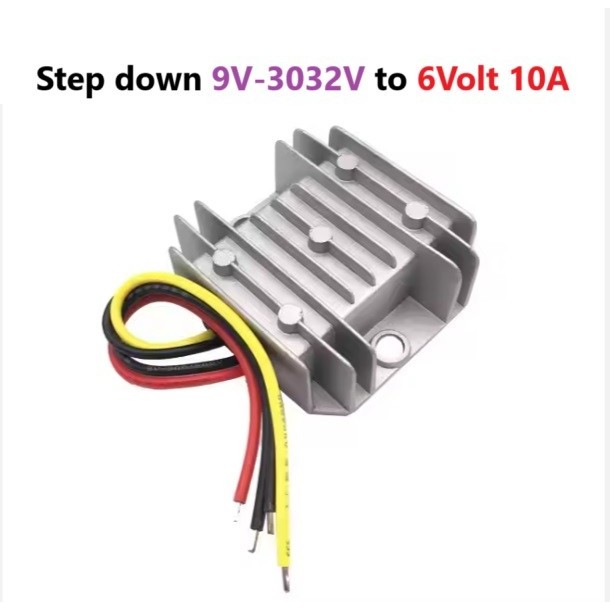 StepDown Step down 10a 12V DC 24V 12 32V to 6Volt 6V 10A 12Volt to 6Volt DC anti air