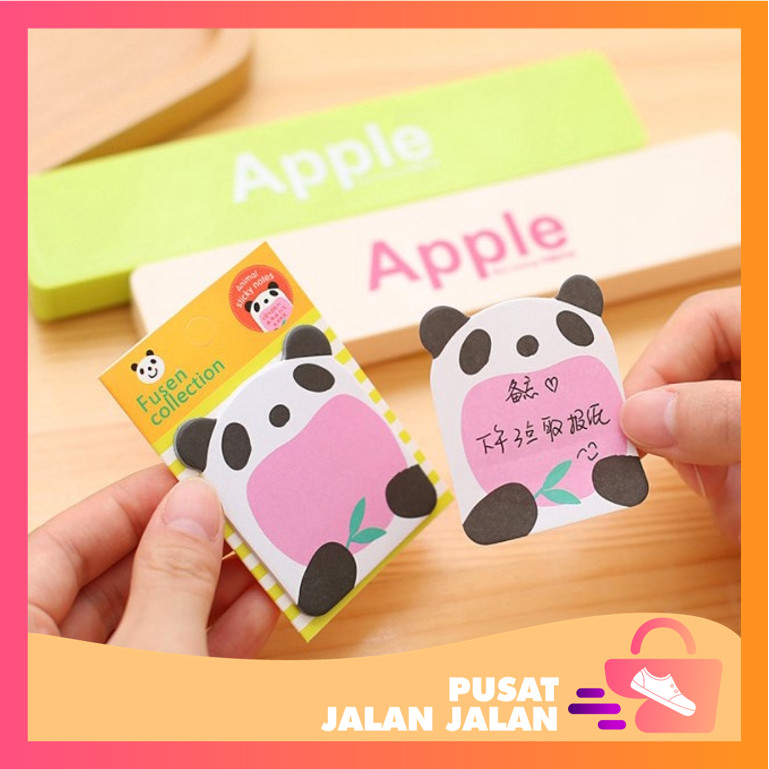 

PJJ - S636 Sticky Notes Animal / Tempelan Kertas Catatan Memo Note Karakter Animal Lucu Unik