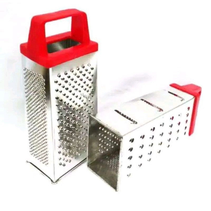 Parutan Serbaguna Multifungsi Stainless /Parutan Wortel Kelapa Keju Menara Stainless