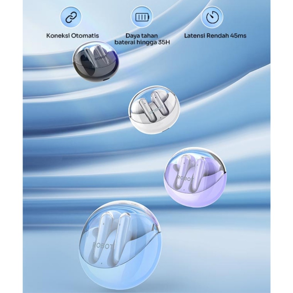 Robot TWS Wireless Earphone Flybuds T30 Original