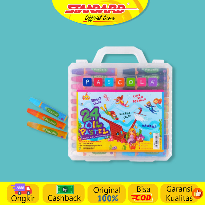 

[New Collection] PASCOLA OIL PASTEL 24 / SET