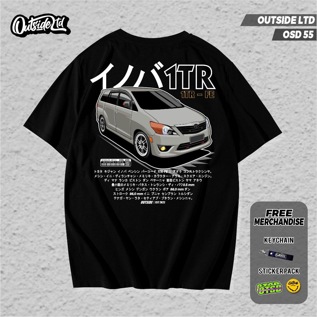KAOS TOYOTA INNOVA 1 TR KAOS INNOVA BENSIN T SHIRT DIESEL POWER