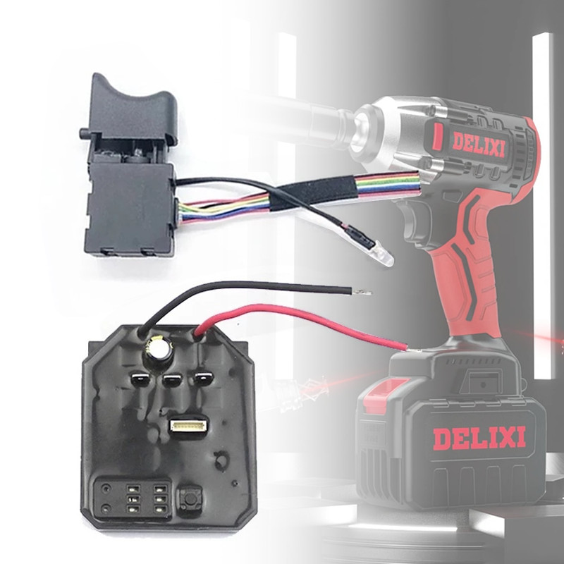 Trigger Switch Modul NRT - ESC Board Speed Controller / Saklar Impact Wrench Brushless Drill Nagawa