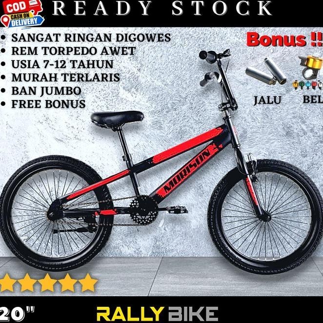 SPD Sepedah anak laki laki bmx ukuran 20 inch 8 tahun murah