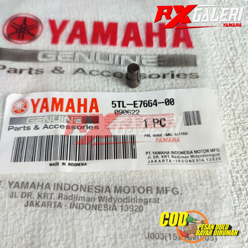 PIN GUIDE PEN PELOR SECONDARY PULY PULI PULLY CVT MIO SPORTY SMILE SOUL FINO KARBU MIO J SOUL GT 5TL