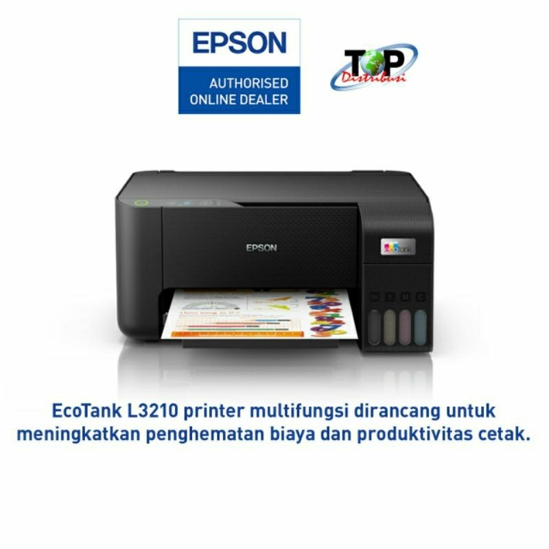 Printer Epson L3210 - Print Scan Copy Printer Murah Printer L3210 Epson L3210