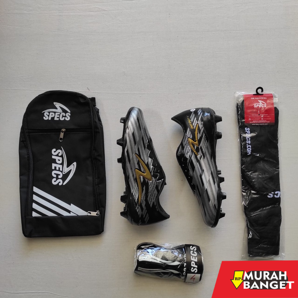 Sepatu specs keren- PROMO TERBATAS  SEPATU BOLA SPECS ACCELERATOR INFINITY TERBARU, PAKET KOMPLIT SE