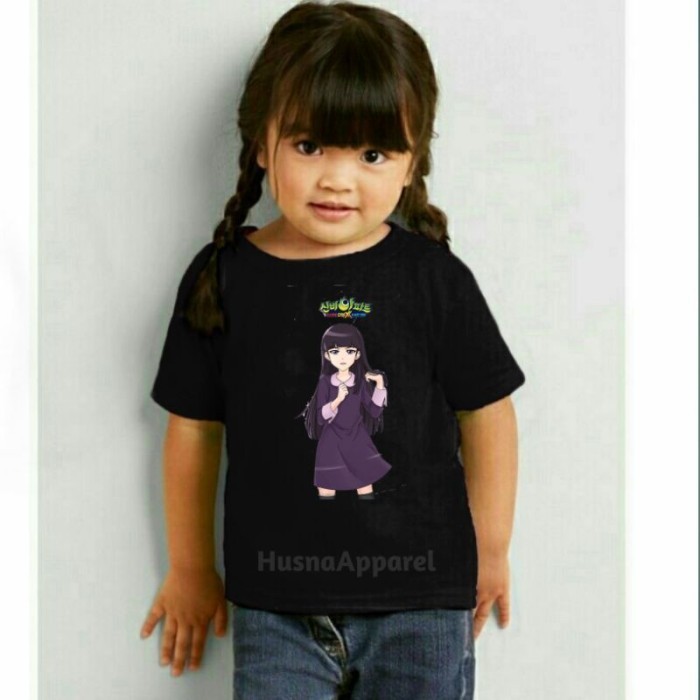 BAJU ANAK KAOS ANAK GAEUN LEE SHINBI HOUSE - Hitam, S