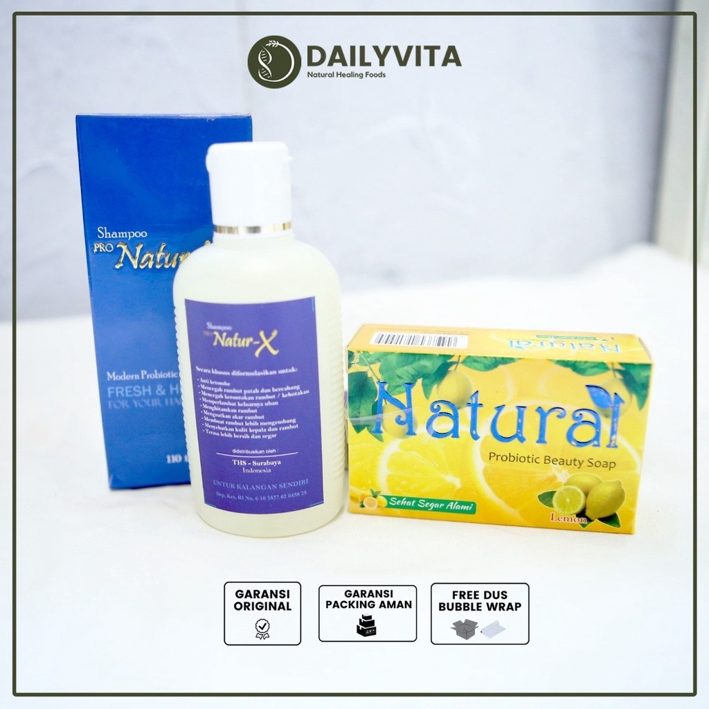 Bioth - Sabun Natural Probiotik / Shampoo Pro Natur-x